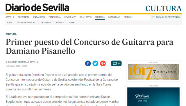 Concurso Internacional de Guitarra de Sevilla